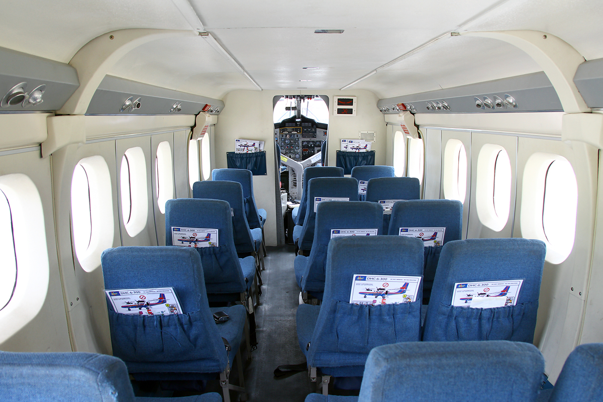 Winair DHC 6 Twin Otter Cabin Flightcon Net