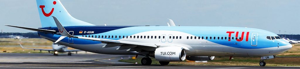 TUI grounded plane
