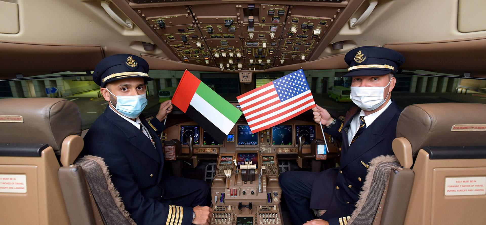 Emirates Dubai Miami inaugural crew