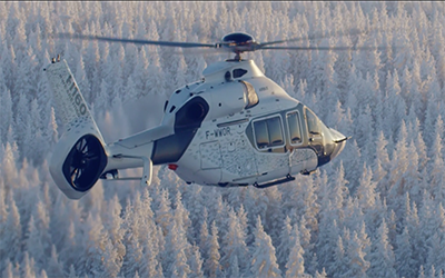 Airbus H160 cold-weather testing in Finland