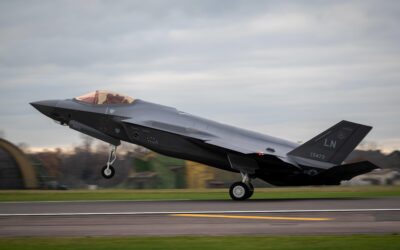 Trans-Atlantic Holiday Begins for US Air Force’s F-35As