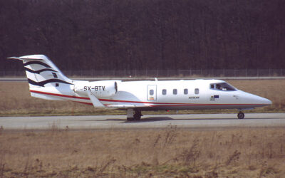 Aegean Learjet 55