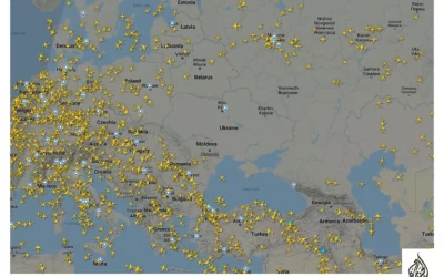 Ukrainian Airspace closed as Conflict Escalates